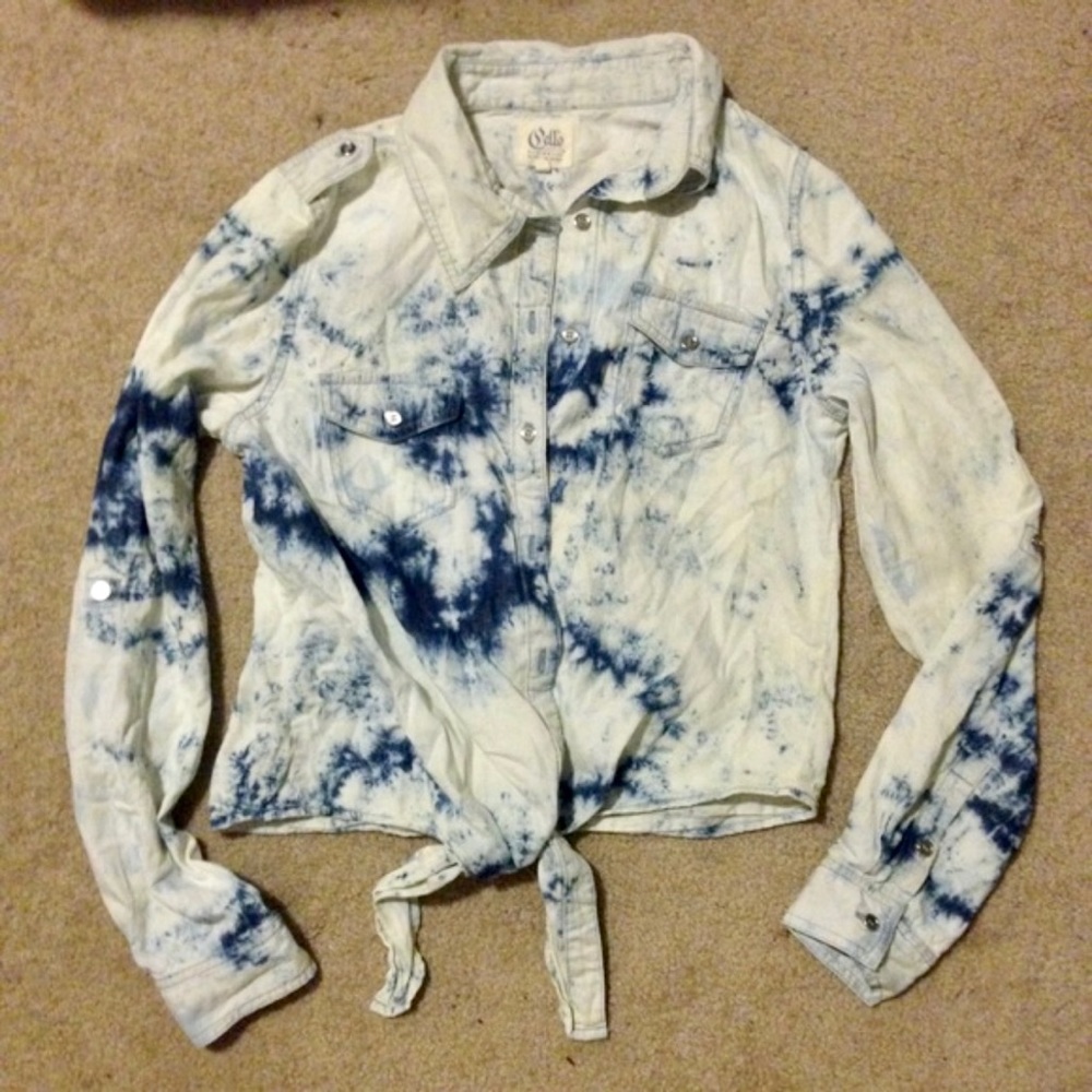 Brandy Melville Tie dye Button up